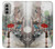 S0108 Girl in The Rain Case For Motorola Moto G51 5G