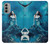 S0899 Mermaid Case For Motorola Moto G51 5G S0899 Mermaid Case For Motorola Moto G51 5G