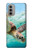 S1377 Ocean Sea Turtle Case For Motorola Moto G51 5G