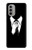 S1591 Anonymous Man in Black Suit Case For Motorola Moto G51 5G