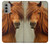 S1595 Beautiful Brown Horse Case For Motorola Moto G51 5G