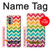 S2362 Rainbow Colorful Shavron Zig Zag Pattern Case For Motorola Moto G51 5G