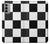 S2492 Black and White Check Case For Motorola Moto G51 5G