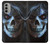S2585 Evil Death Skull Pentagram Case For Motorola Moto G51 5G