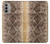 S2875 Rattle Snake Skin Graphic Printed Case For Motorola Moto G51 5G