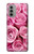 S2943 Pink Rose Case For Motorola Moto G51 5G