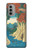 S3348 Utagawa Hiroshige The Monkey Bridge Case For Motorola Moto G51 5G
