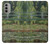 S3674 Claude Monet Footbridge and Water Lily Pool Case For Motorola Moto G51 5G