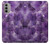S3713 Purple Quartz Amethyst Graphic Printed Case For Motorola Moto G51 5G