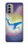 S3802 Dream Whale Pastel Fantasy Case For Motorola Moto G51 5G