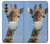 S3806 Funny Giraffe Case For Motorola Moto G51 5G