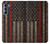 S3804 Fire Fighter Metal Red Line Flag Graphic Case For Motorola Edge S30