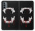 S3527 Vampire Teeth Bloodstain Case For Motorola Moto G31