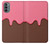 S3754 Strawberry Ice Cream Cone Case For Motorola Moto G31