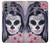 S3821 Sugar Skull Steam Punk Girl Gothic Case For Motorola Moto G31