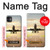 S3837 Airplane Take off Sunrise Case For iPhone 11