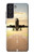 S3837 Airplane Take off Sunrise Case For Samsung Galaxy S21 FE 5G