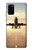 S3837 Airplane Take off Sunrise Case For Samsung Galaxy S20 Plus, Galaxy S20+