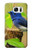 S3839 Bluebird of Happiness Blue Bird Case For Samsung Galaxy S7