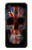 S3848 United Kingdom Flag Skull Case For Samsung Galaxy A40