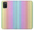 S3849 Colorful Vertical Colors Case For Samsung Galaxy A03S