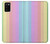 S3849 Colorful Vertical Colors Case For Samsung Galaxy A02s, Galaxy M02s  (NOT FIT with Galaxy A02s Verizon SM-A025V)