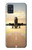 S3837 Airplane Take off Sunrise Case For Samsung Galaxy A51