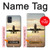 S3837 Airplane Take off Sunrise Case For Samsung Galaxy A51