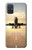 S3837 Airplane Take off Sunrise Case For Samsung Galaxy A71