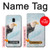 S3843 Bald Eagle On Ice Case For Samsung Galaxy J3 (2018), J3 Star, J3 V 3rd Gen, J3 Orbit, J3 Achieve, Express Prime 3, Amp Prime 3