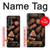 S3840 Dark Chocolate Milk Chocolate Lovers Case For Samsung Galaxy Z Fold 3 5G