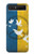 S3857 Peace Dove Ukraine Flag Case For Samsung Galaxy Z Flip 5G
