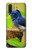 S3839 Bluebird of Happiness Blue Bird Case For Motorola One Action (Moto P40 Power)