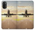 S3837 Airplane Take off Sunrise Case For Motorola Moto G71 5G