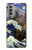 S3851 World of Art Van Gogh Hokusai Da Vinci Case For Motorola Moto G51 5G