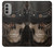 S3852 Steampunk Skull Case For Motorola Moto G51 5G