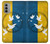 S3857 Peace Dove Ukraine Flag Case For Motorola Moto G51 5G