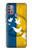 S3857 Peace Dove Ukraine Flag Case For Motorola Moto G30, G20, G10