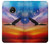 S3841 Bald Eagle Flying Colorful Sky Case For Motorola Moto G5