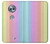 S3849 Colorful Vertical Colors Case For Motorola Moto X4
