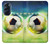S3844 Glowing Football Soccer Ball Case For Motorola Edge X30