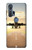 S3837 Airplane Take off Sunrise Case For Motorola Edge+