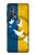 S3857 Peace Dove Ukraine Flag Case For Motorola Edge+