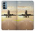 S3837 Airplane Take off Sunrise Case For OnePlus Nord N200 5G