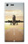 S3837 Airplane Take off Sunrise Case For Sony Xperia XZ Premium