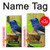 S3839 Bluebird of Happiness Blue Bird Case For Sony Xperia XZ