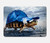 S0084 Turtle in the Rain Hard Case For MacBook Pro 14 M1,M2,M3 (2021,2023) - A2442, A2779, A2992, A2918