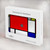 S0157 Composition Red Blue Yellow Hard Case For MacBook Pro 14 M1,M2,M3 (2021,2023) - A2442, A2779, A2992, A2918