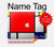 S0157 Composition Red Blue Yellow Hard Case For MacBook Pro 14 M1,M2,M3 (2021,2023) - A2442, A2779, A2992, A2918