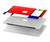 S0157 Composition Red Blue Yellow Hard Case For MacBook Pro 14 M1,M2,M3 (2021,2023) - A2442, A2779, A2992, A2918